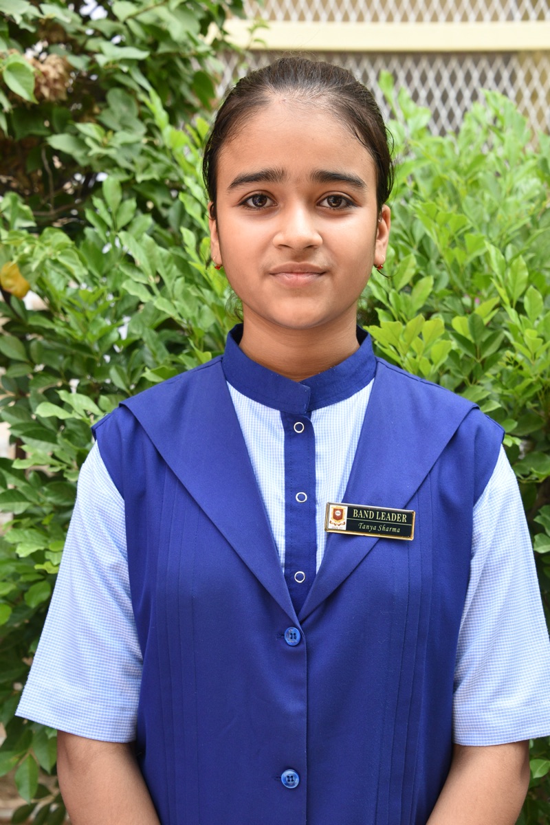 BAND LEADER TANYA SHARMA CLASS IX A