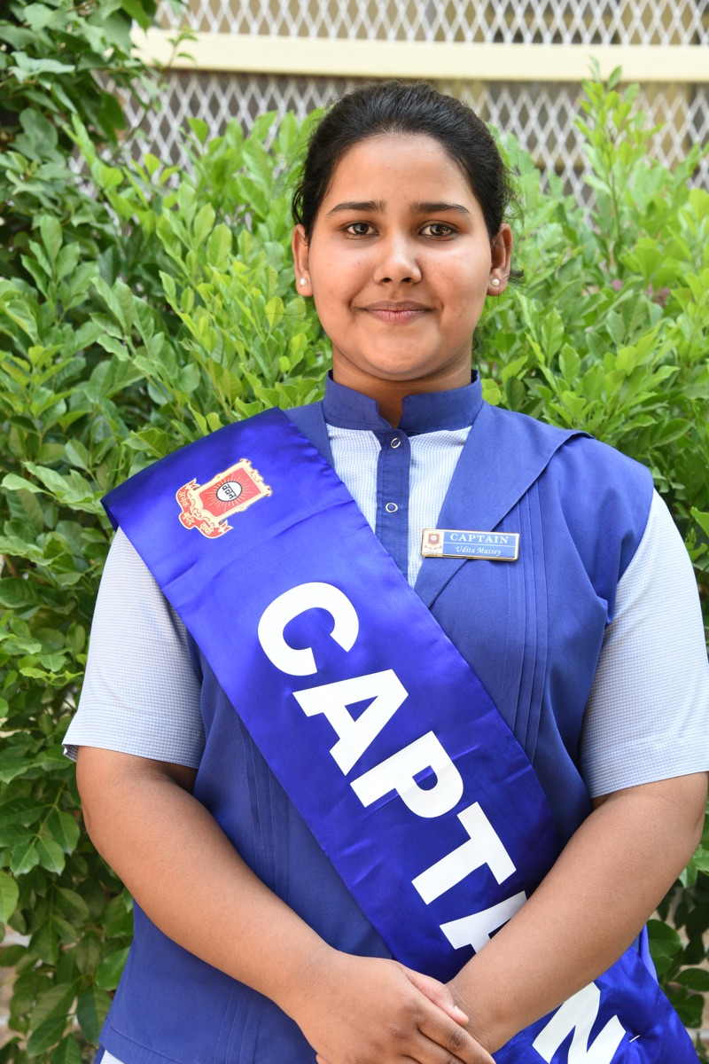 CAPTAIN   SAPPHIRE UDITA MASSEY CLASS XII A