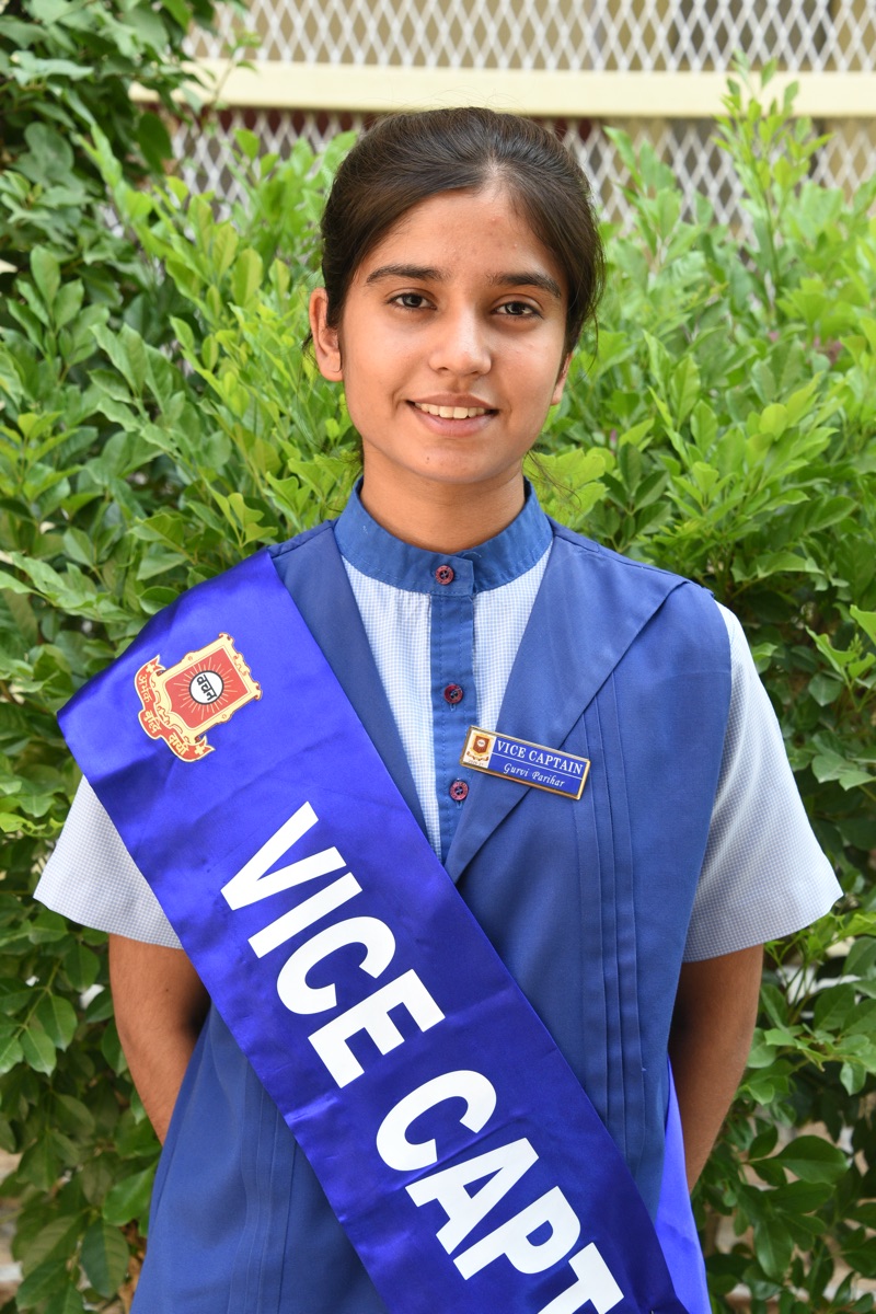 VICE CAPTAIN   SAPPHIRE HOUSE GURVI PARIHAR CLASS XI B