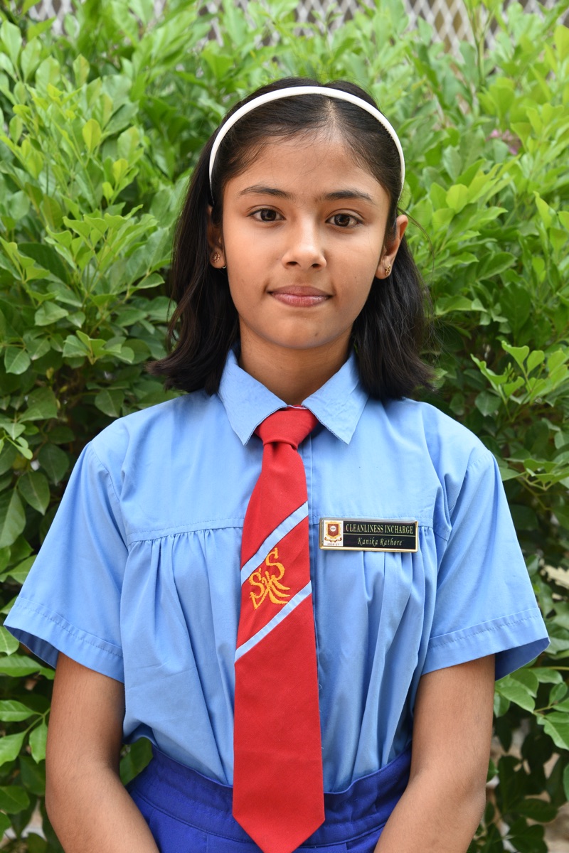 CLEANLINESS INCHARGE 2 KANIKA RATHORE CLASS VII A