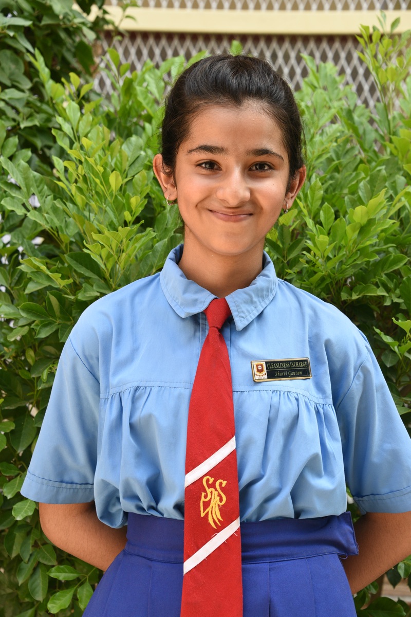 CLEANLINESS INCHARGE 3 SHARVI GAUTAM CLASS VII D