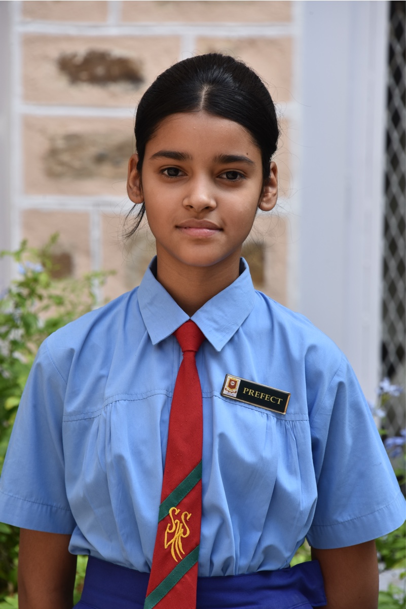 PREFECT CLASS VII B PRISHA SHARMA