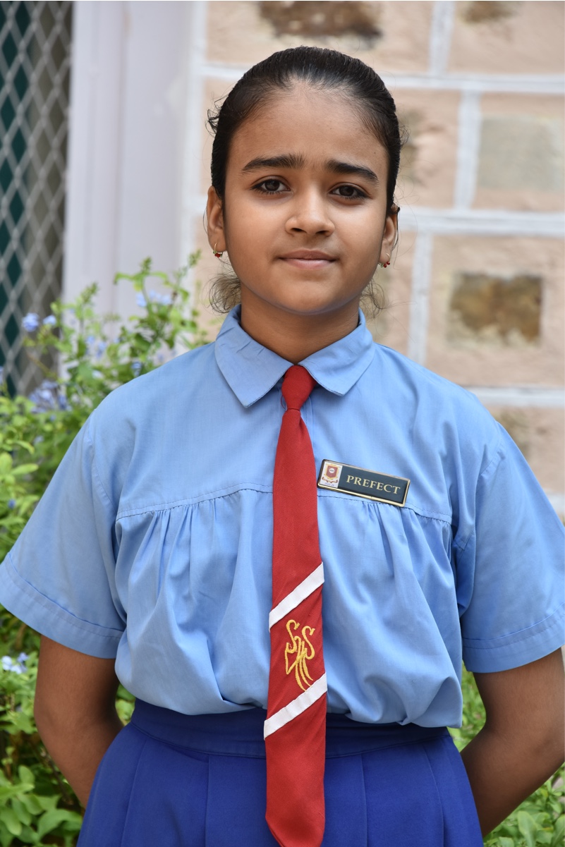 PREFECT CLASS VIII A TANYA SHARMA