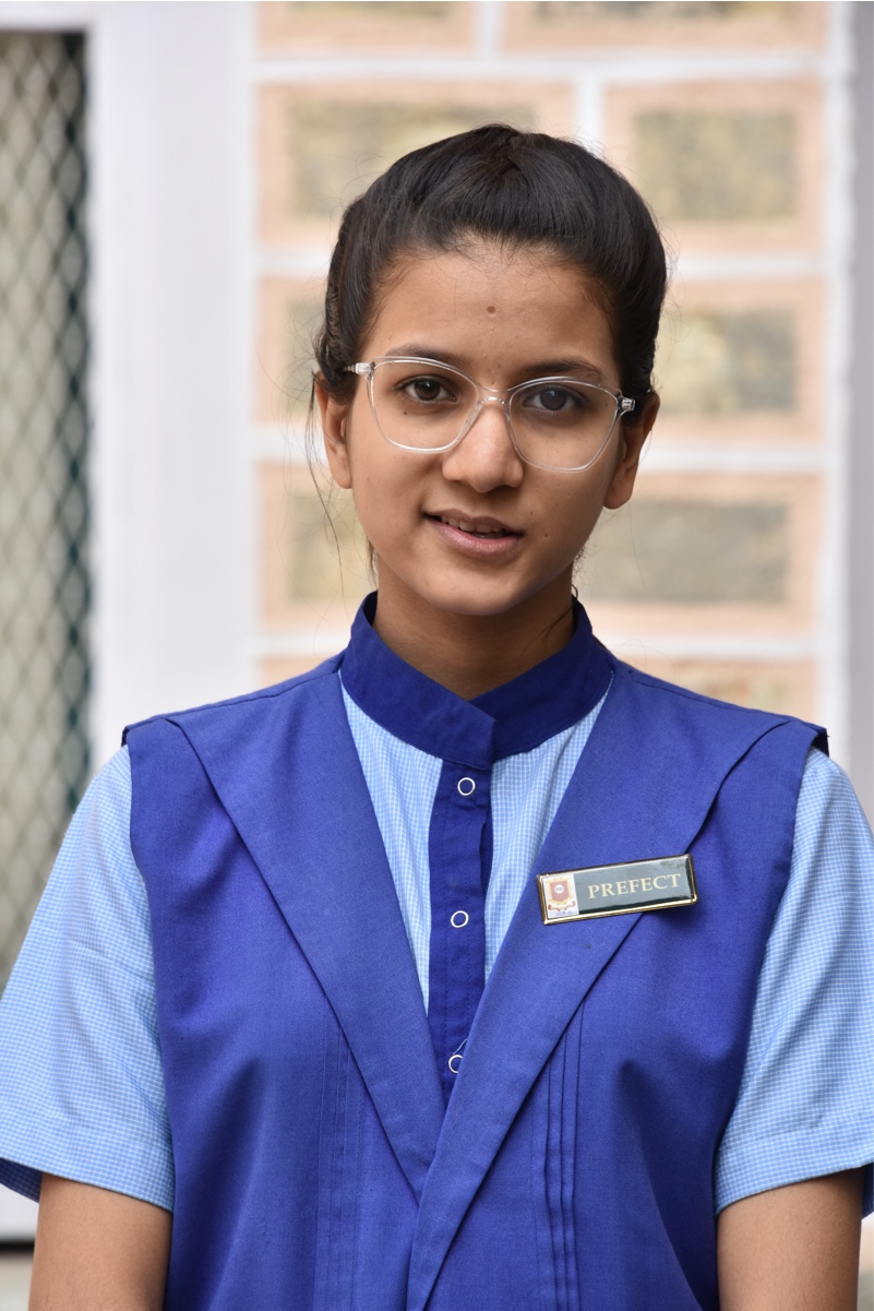 PREFECT CLASS XI B HARSHI JAIN