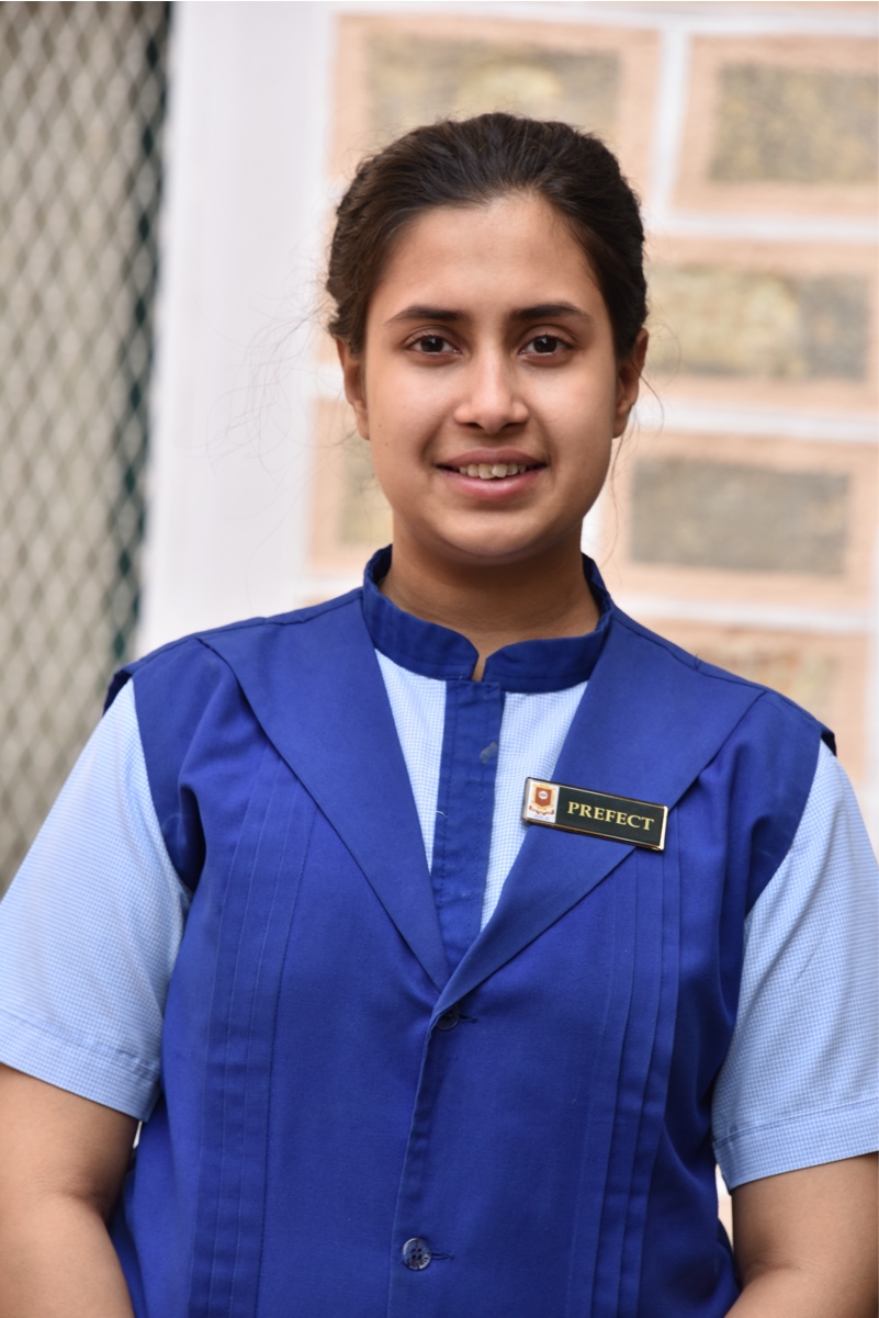 PREFECT CLASS XII B RIYA AGARWAL